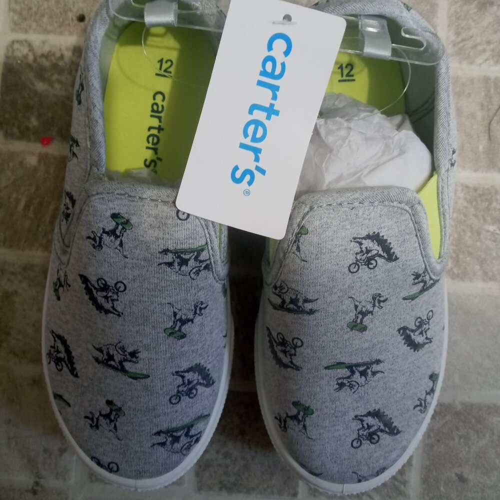 Carter's Kids' Size 12 Dinosaur Shoes